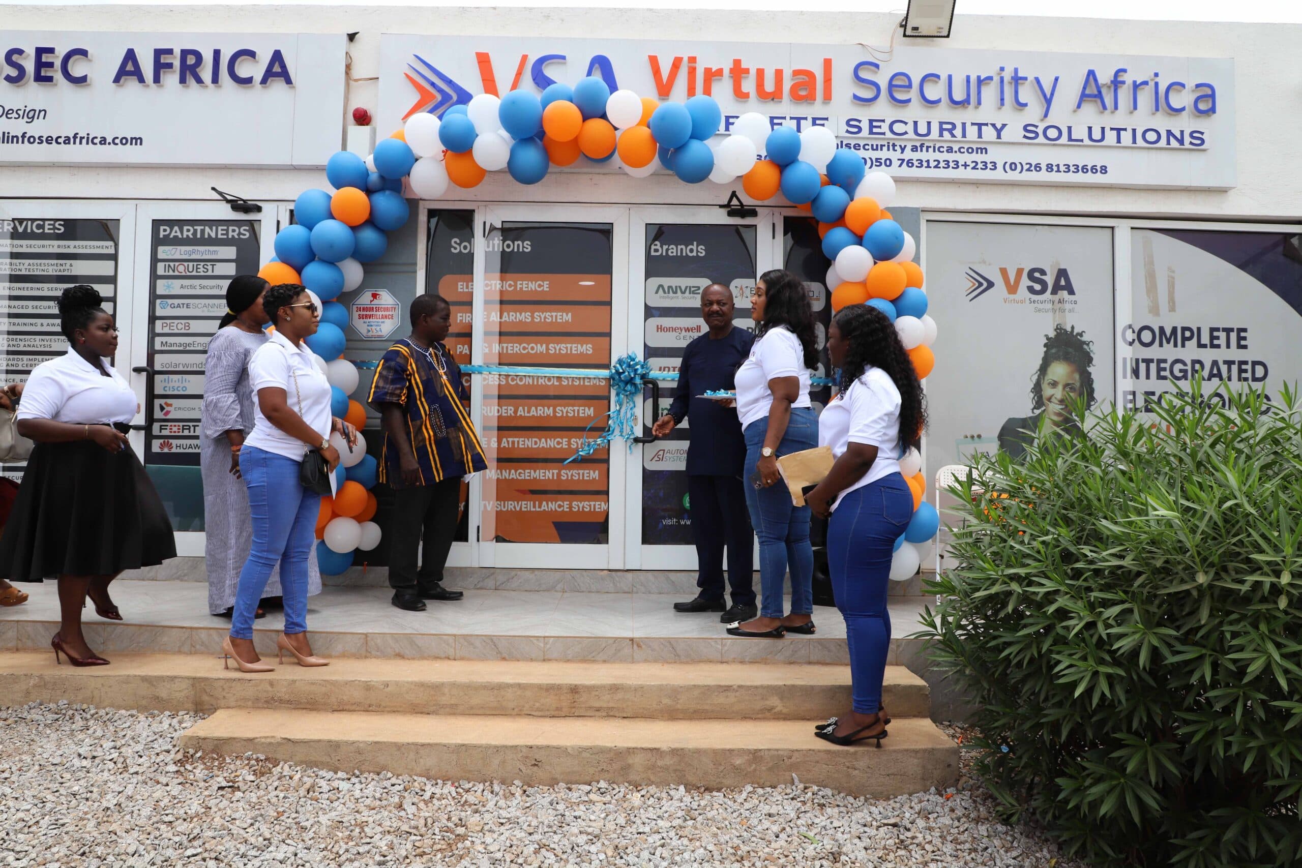 Virtual Security Africa Kumasi Showroom Grand Opening